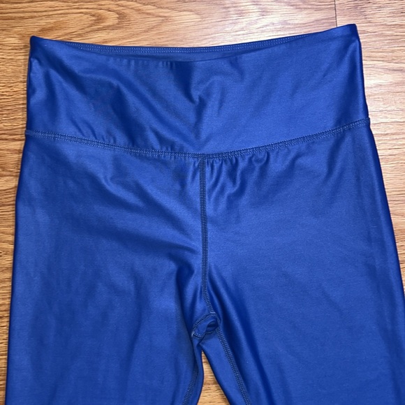 Zyia Blue Metallic Light n Tight Hi-Rise 7/8 24" NWOT - Picture 9 of 14